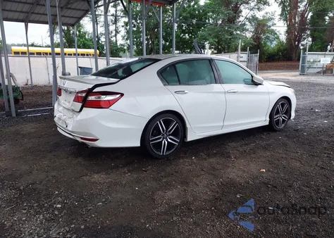 2016 Honda Accord Sport from USA, damaged, VIN 1HGCR2F54GA027791